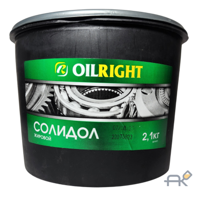 Смазка OILRIGHT солидол жировой 2кг банка(28604)